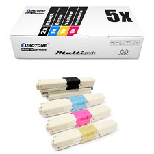 5X Toner For OKI ES5431 ES5462MFP ES5462DNW ES3452MFP ES5462 ES3452 CMYK picture