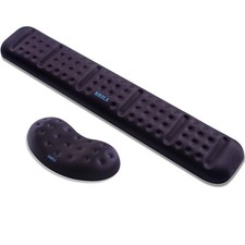 BRILA Upgraded Ergonomic Keyboard and Mouse Wrist Rest Support Cushion Pad Set - picture