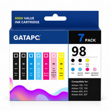 98 7PK Ink t for Artisan Series 725 800 Epson Artisan 810 700 (2BK/C/LC/M/LM/Y) picture