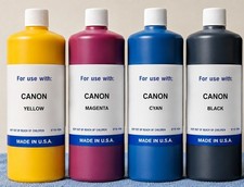 4,000ML  (C,Y,M,K) COMPATIBLE CANON  MAXIFY GX4020 MEGATANK BULK INK REFILL picture