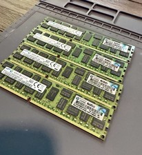 64GB (4x16GB) HP 672612-081 Samsung M393B2G70DB0-CK0 PC3-12800R DDR3 ECC REG RA picture