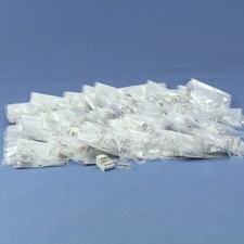 50 Cooper White Cat5e Snap-In Modular Data Jacks 110 Style 160 MHz RJ45 5546-5EW picture