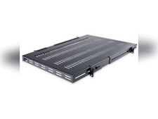StarTech.com 1U 4-Post Adjustable 19.5-38in Vented Heavy Duty Rack Shelf 330lbs picture
