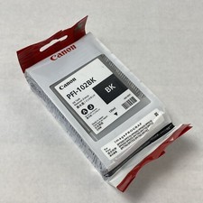 Genuine Canon PFI-102BK Black Ink Tank Exp 09/2018 picture