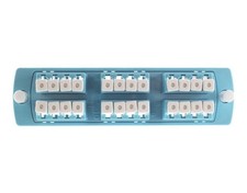 Leviton 5F100-4QL 24 Strand LC Fiber Optic Adapter Panel *2 Pack picture