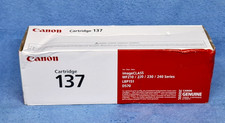 CANON 137 Black Toner Cartridge (9435B001) Replacement 2024/05 Factory Sealed picture