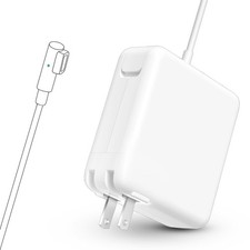 85W Magnetic L-Tip Power Adapter Charger for MacBook Pro (Pre-2012 Models) picture