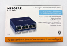 NETGEAR Business Plug-N-Play 5 Port Gigabit Ethernet Unmanaged Switch Open Box picture