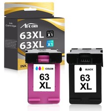 63 XL Ink Cartridges for HP 63 Envy 4517 4520 4521 4522 OfficeJet 3830 4650 5255 picture