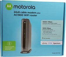 Motorola MG7700 AC1900 Dual-Band DOCSIS 3.0 Cable Modem Router picture