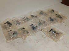 Lot of 13 bags of AMP 5-569278-4 RJ45 Cat3 modular plugs, solid wire, 25/bag picture