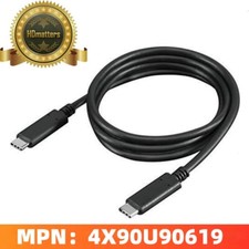 Genuine Lenovo USB-C Cable 1m 4X90U90619 60W for ThinkPad Universal USB-C Dock picture
