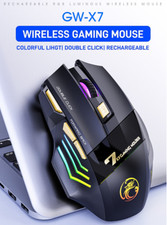 2.4G Wireless Gaming Mouse Rechargeable LED Backlit Optical Ergonomic PC Laptop picture