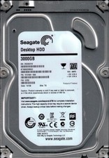 ST3000DM003 P/N: 1F216N-568 F/W: CC52 TK Z6D0 Seagate 3TB picture
