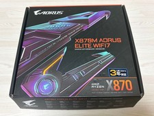 GIGABYTE X870M AORUS ELITE WIFI7 Black AM5 DDR5 PCIe 5.0  Motherboard MicroATX picture