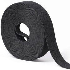 1 in x 30 ft Hook and Loop Roll | Double-Sided Strips, Self-Gripping Straps picture