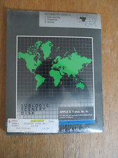 SubLogic Scenery Disk 5 Denver Apple II+ IIe IIc II Flight Simulator VTG SEALED picture