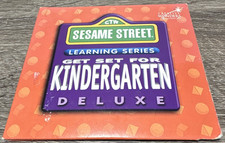 Creative Wonders Sesame Street Get Set for Kindergarten Deluxe Windows CD 1997 picture