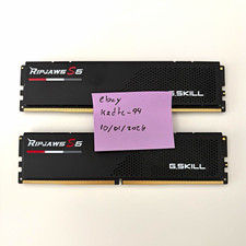 G.SKILL Ripjaws S5 64GB (2x32GB) DDR5-6400 CL32 F5-6400J3239G32GX2-RS5K picture