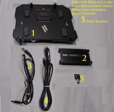 Havis DS-DELL-411-3 Adv Port Replication HDMI 3-High-Gain Antenna Dock Station B picture