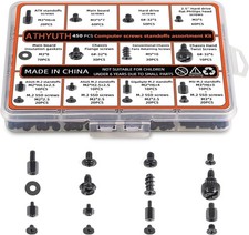 450-Piece Computer Screw Kit for PC Building and Repairing - Includes M.2 SSD... picture
