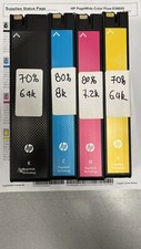 ✅Full Set K/C/M/Y✅70%- 80%✅HP OEM 981X HI-YLD INKS LOR09A/LOR10A/LOR11A/LOR12A picture