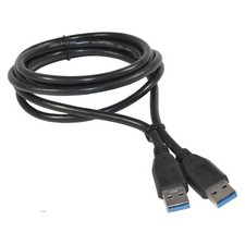 6ft USB 3.0 Type A Male to Male (M/M) Extension Cable Data Transfer Cord picture
