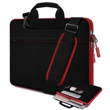 Laptop Case 15.6 inch Shoulder Bag, Durable Shockproof Protective Computer Ca... picture