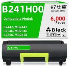 B241H00 Toner Cartridge Compatible for Lexmark B2442 B2546 B2650 MB2442 MB2546 picture