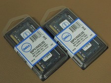 Dell PC3-10600s 1333MHz SNPV1RX3C/2G NEW LOT (2) x 2GB = 4GB SoDimm Laptop RAM picture