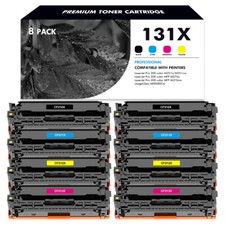 8 PK CF210X 131A Toner Set Compatible with HP LaserJet Pro 200 M251nw MFP M276nw picture