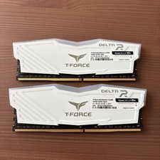 TEAMGROUP T-FORCE DELTA RGB 32GB 16GBx2 DDR4 3600MHz RAM TF4D416G3600HC18JBK picture