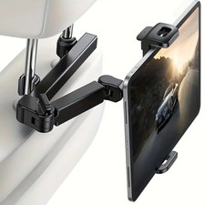 360° Car Back Seat Headrest Mount Tablet Holder for 4-13” Universal iPad Phone picture