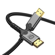 DERSUR 16K HD 2.2 Cable 10FT, 80Gbps Certified Ultra High Speed Grey picture