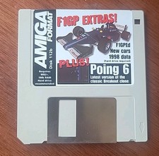  Amiga Format Cover Disk 72a F1GP EXTRAS 1998 DATA rare Find  picture