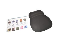 MROCO Gel Wrist Rest Mouse Pad Ergonomic Non-Slip Black Support Computer Mat picture
