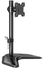 MOUNTUP Single Monitor Stands Freestanding VESA Monitor Desk Mount fits 13 to 32 picture