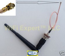 1 x Dual Band WiFi 5dBi Antenna TNC 2.4Ghz 5Ghz with 8