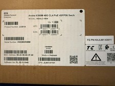 HPE ARUBA 6300M 48G CLASS 4 POE 4SFP56 SWITCH JL661A RSVLC-1804 picture
