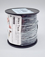 100Ft Alex Tech  1/4 Inch Pet Braided  Sleeving Cable Protector Wire Tubing picture