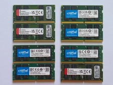 LOT OF 8x RAM Crucial Kingston DDR4 SODIMM LAPTOP 16GB 32GB TESTED 100% picture
