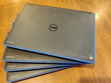 *Lot of 4* - Dell Chromebook 11 P22T Laptop 16GB, Intel Celeron, 4GB RAM picture