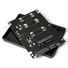 2.5 Inch SATA to mSATA SSD Enclosure Converter Internal / External Adapter A picture