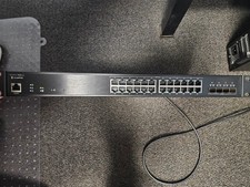 SonicWall SWS14-24FPOE 24-Port PoE Gigabit Managed Switch 4 SFP+ Rack Ears Clean picture