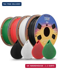 OVERTURE 4KG Bundle High Speed PLA Filament 1.75mm, Neatly Wound 3D Printer Fila picture