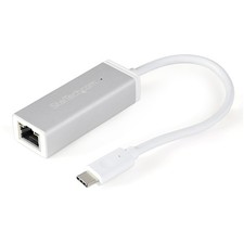 StarTech USB-C to Gigabit Ethernet Adapter - Aluminum - Thunderbolt 3 Port picture