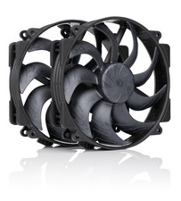 NF-A14x25r G2 PWM Sx2-PP chromax.Black, Push-Pull Set of Premium-Quality Quie... picture