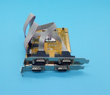 VScom 4 PORT SERIAL RS232 PCI INTERFACE CARD #GK14316 picture