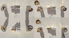1x SMA Male / Female To BNC Male / Female Jack Plug COAX RF Connector Adapter US picture