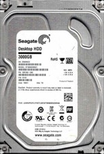 ST3000DM001 P/N: 1ER166-300 F/W: CC43 TK Z500 07/2014 Seagate 3TB picture